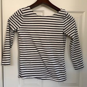 Low back long sleeved top